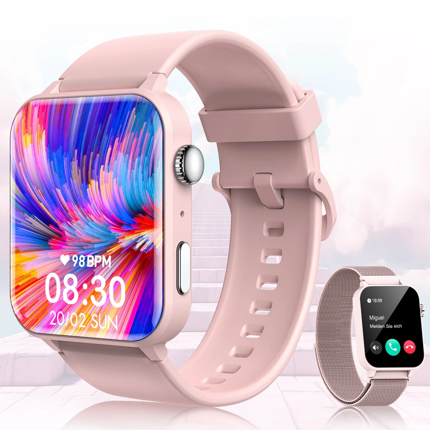 Baolubao Smart Watch With Calling Function 100 Sports Modes