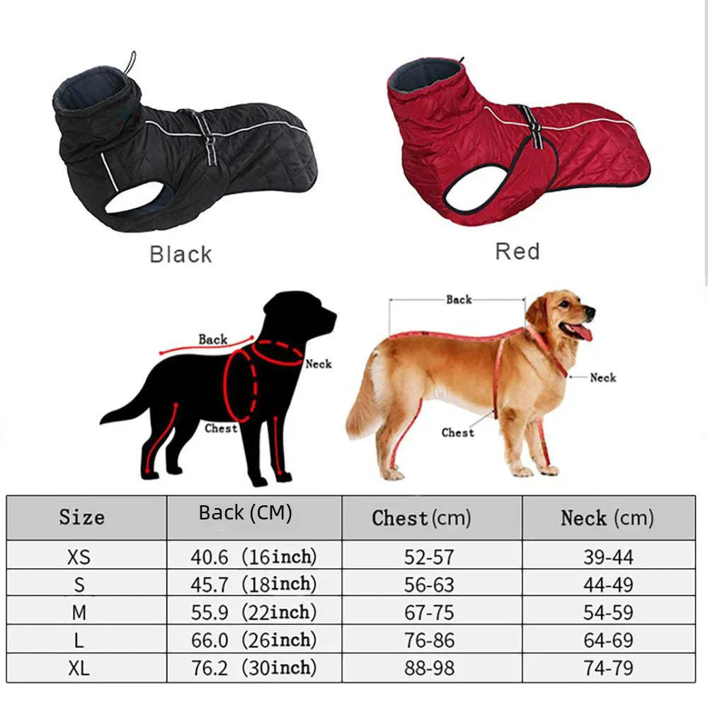 ZhejiangChoice Dog Outdoor Jacket Waterproof Reflective
