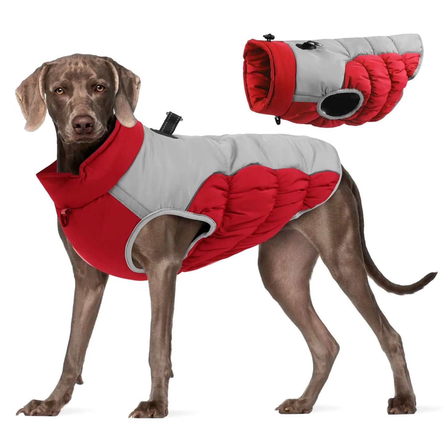 DUOFU Winter Warm Dog Coat Vest For Dogs Pet Outfit