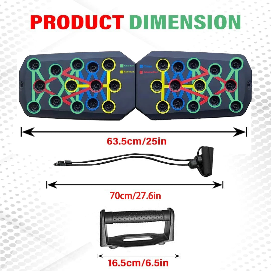Function Push Up Board Set Portable Multifunctional Fitness