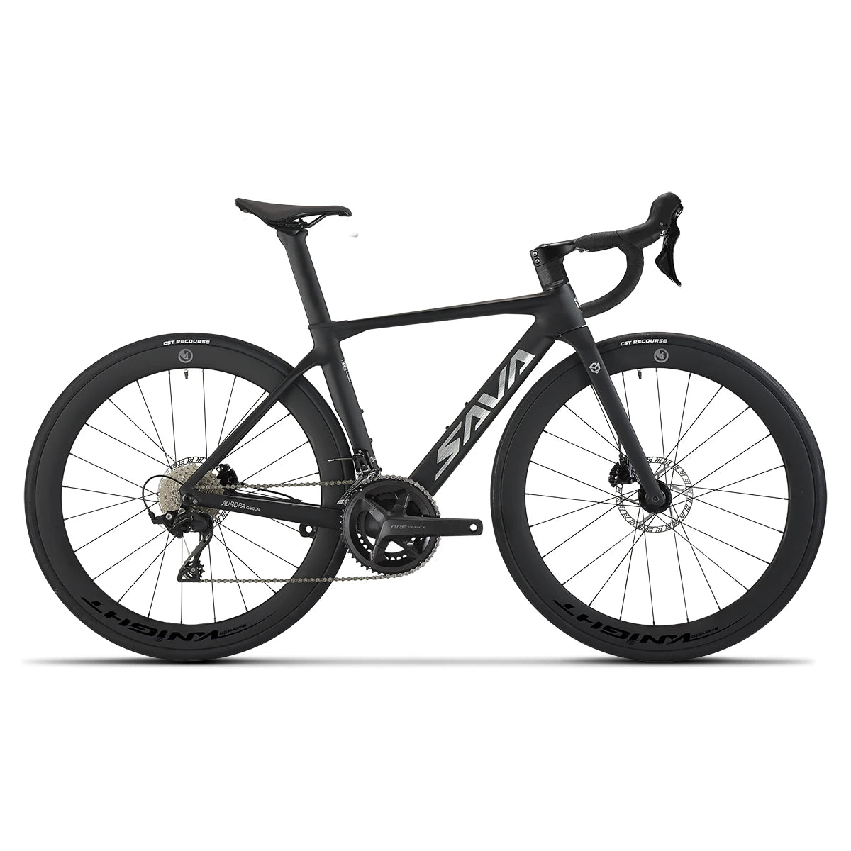 SAVA A7L Pro Carbon Fiber Road Bike, 700C Adult Racing Model, Equipped with Shimano 105 R7120 Groupset, 24-Speed Hydraulic Brake