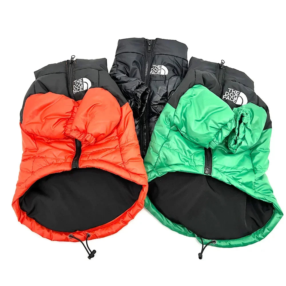 The Dog Face Winter Down Jacket For French Bulldog Puppies