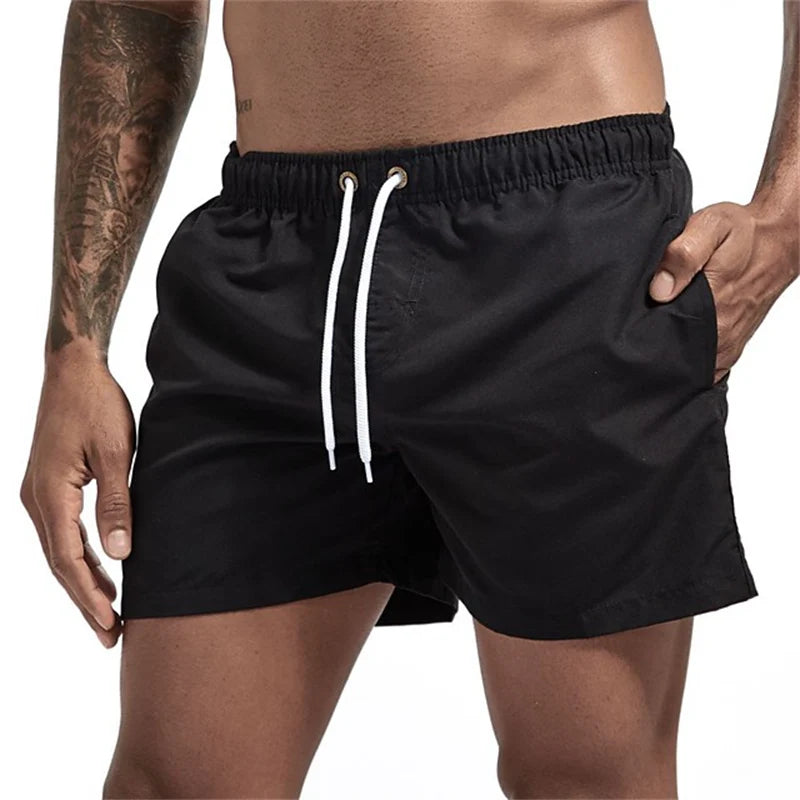 HooThreads Mens Swim Trunks With Pockets Mesh Liner