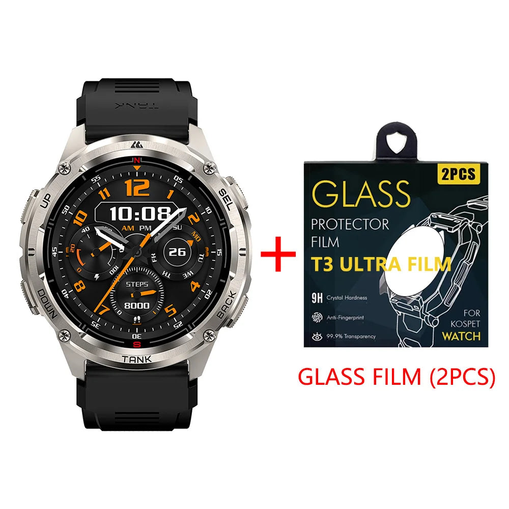 KOSPET Tank T3 Ultra 2 GPS Smartwatch With Altimeter