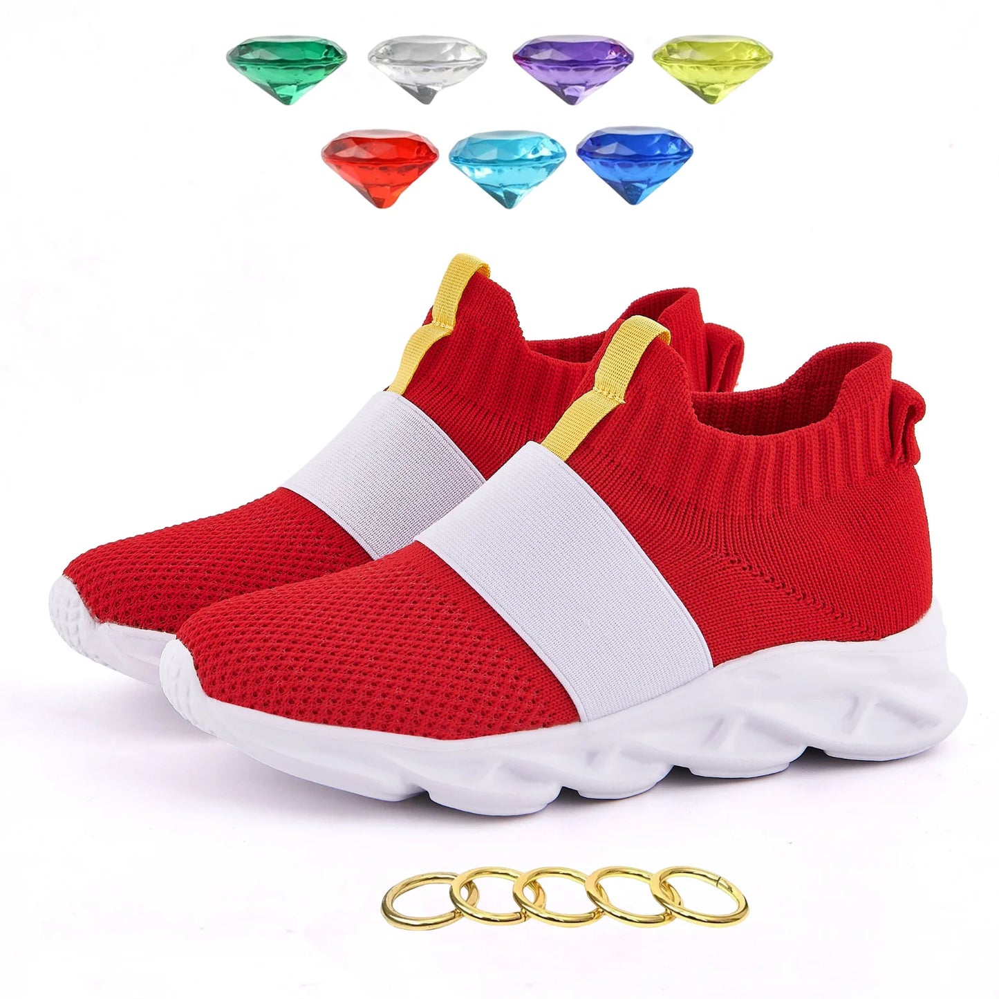 Sonic Kids Running Shoes Unisex Lightweight Henan Brand