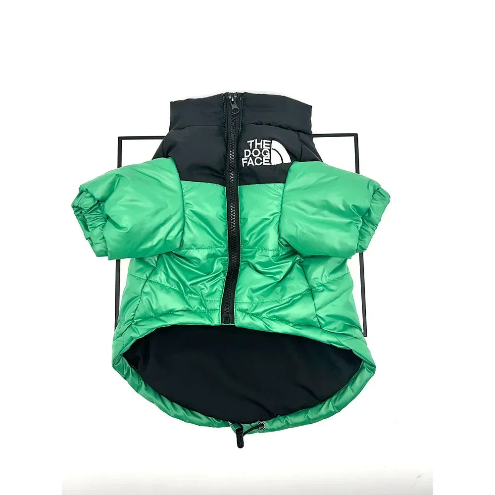 The Dog Face Winter Down Jacket For French Bulldog Puppies