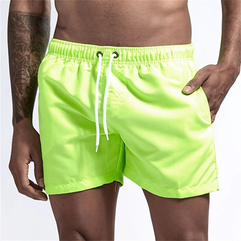 HooThreads Mens Swim Trunks With Pockets Mesh Liner