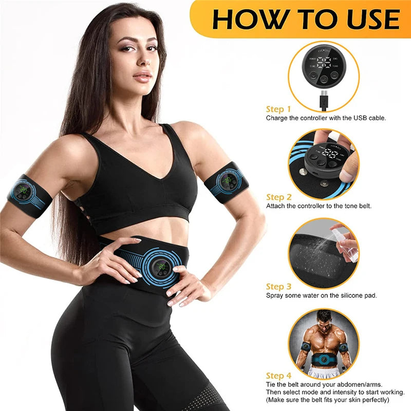Choice EMS Abdominal Toner Belt For Muscle Stimulation