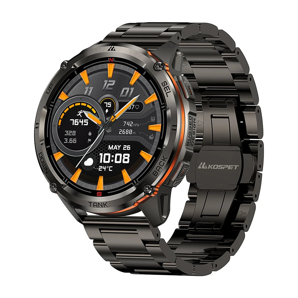 KOSPET Tank T3 Ultra 2 GPS Smartwatch With Altimeter