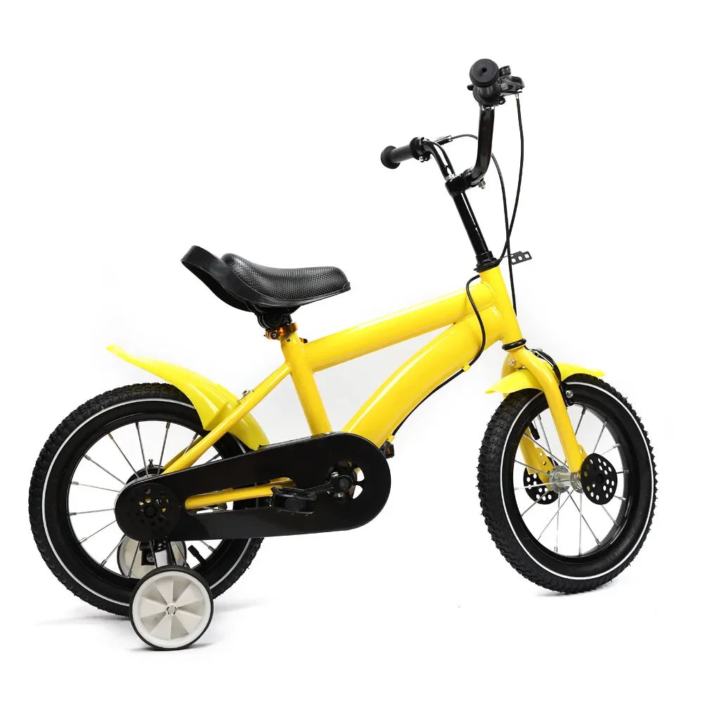 14in Kids Bike with Training Wheels | Boys & Girls Children's Bicycle for Outdoor Riding