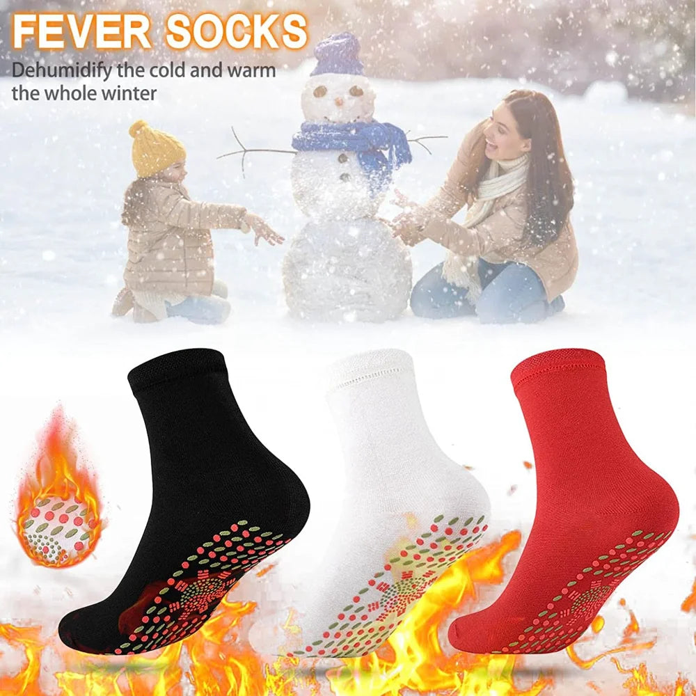Hebei Guangdong Tourmaline Magnetic Self Heating Socks