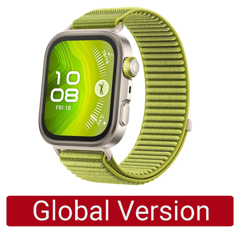 Huawei Watch Fit 4 Pro Smartwatch 1.82 Inch AMOLED Display ECG Heart Rate Tracking Compatible With iOS And Android