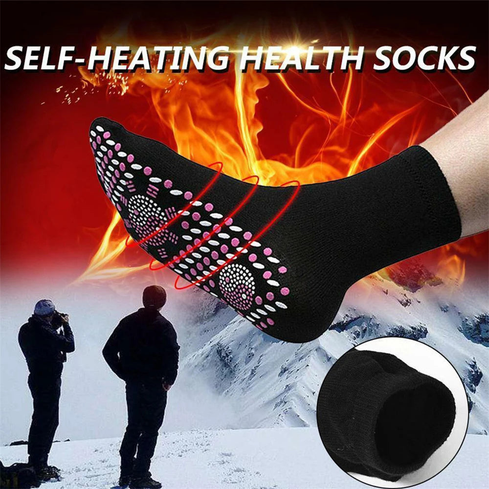 Hebei Guangdong Tourmaline Magnetic Self Heating Socks