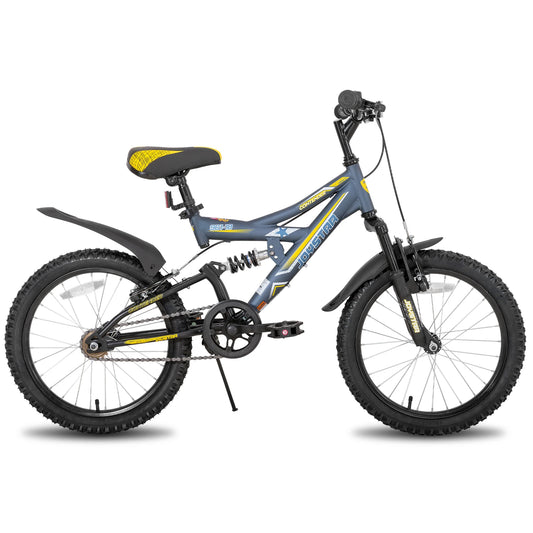 JOYSTAR 20 Inch Kids' Bike for Kids Ages 5-13 Years Old, Dual-Suspension Kids Mountain Bike
