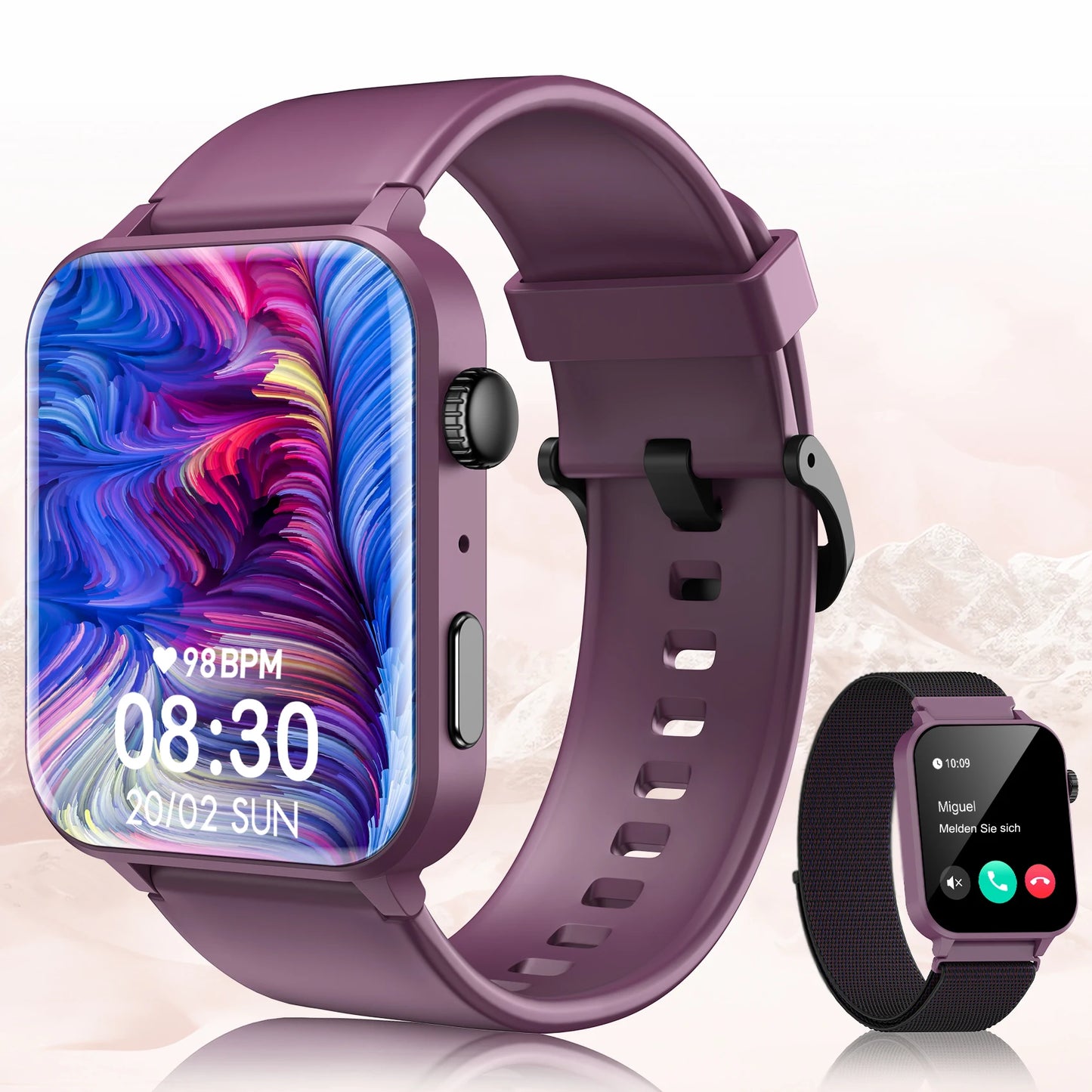 Baolubao Smart Watch With Calling Function 100 Sports Modes