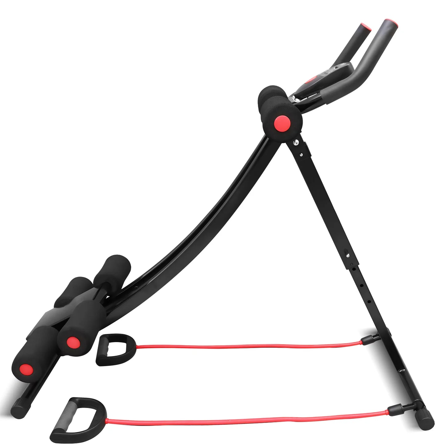 Carton GIKPAL Foldable Ab Machine For Home Gym LCD Display