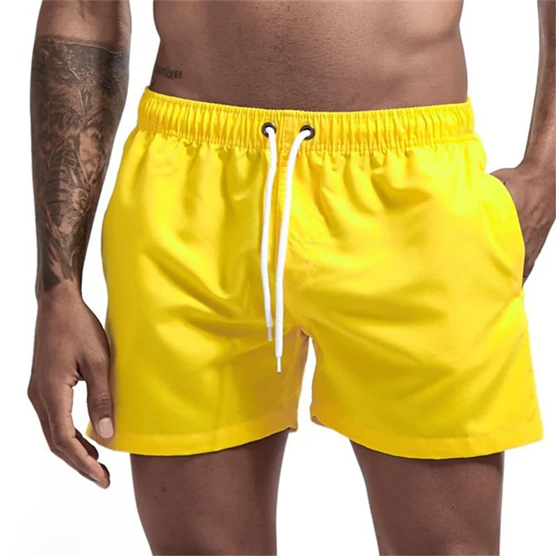 HooThreads Mens Swim Trunks With Pockets Mesh Liner