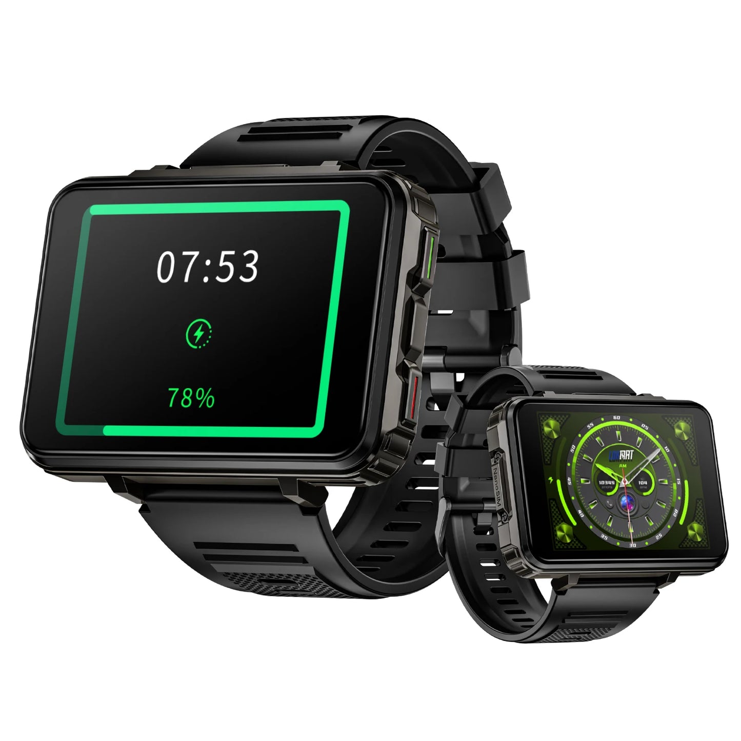 Lokmat Appllp 5 Max Watch Phone 4G Calls Dual Camera