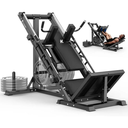 YTYINH Leg Press Hack Squat Machine Professional Adjustable
