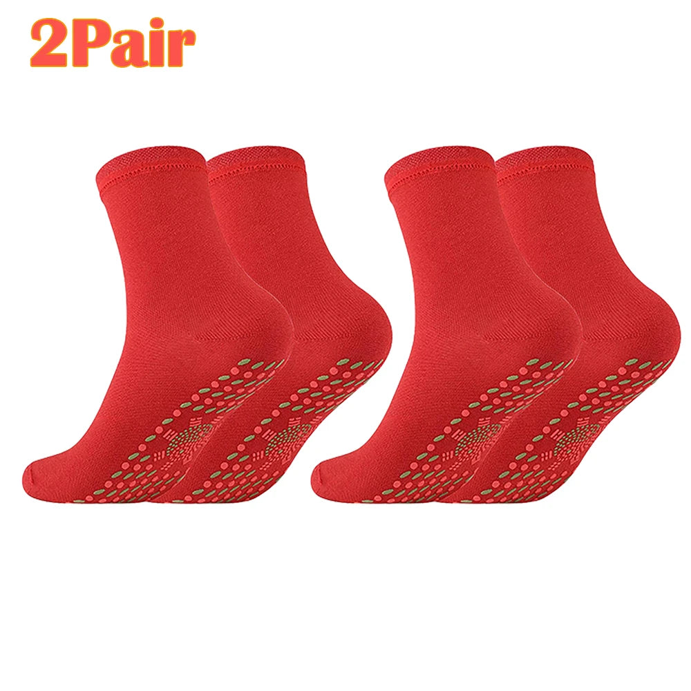 Hebei Guangdong Tourmaline Magnetic Self Heating Socks