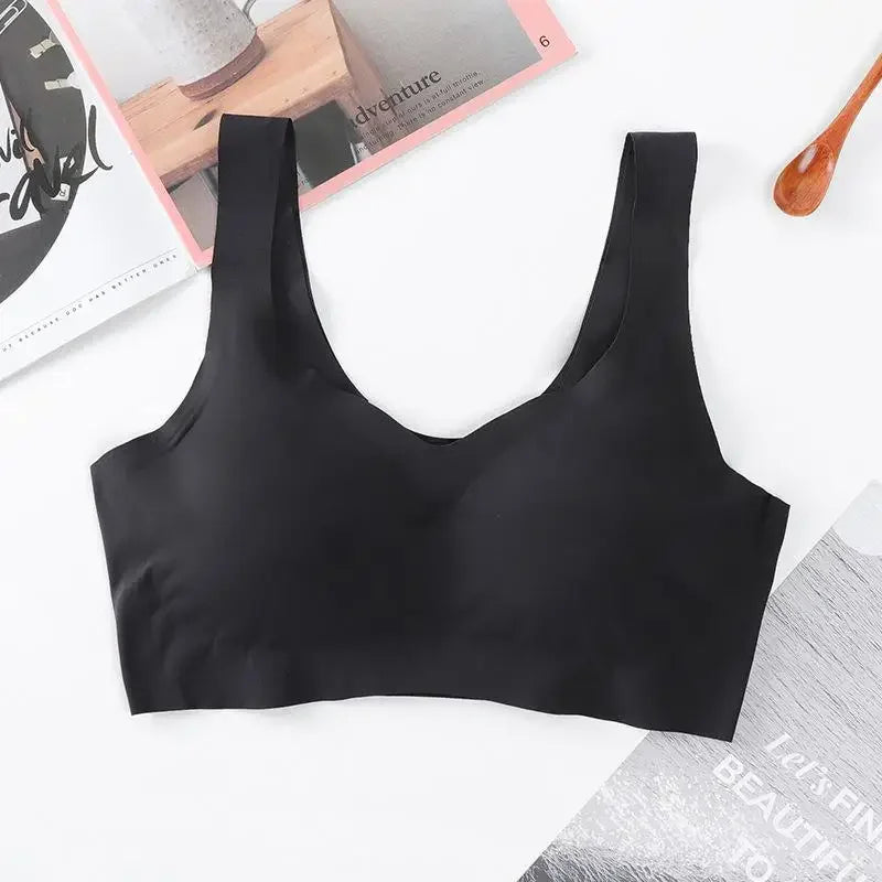 Seamless Wireless Sports Bra Women Push Up Bralette