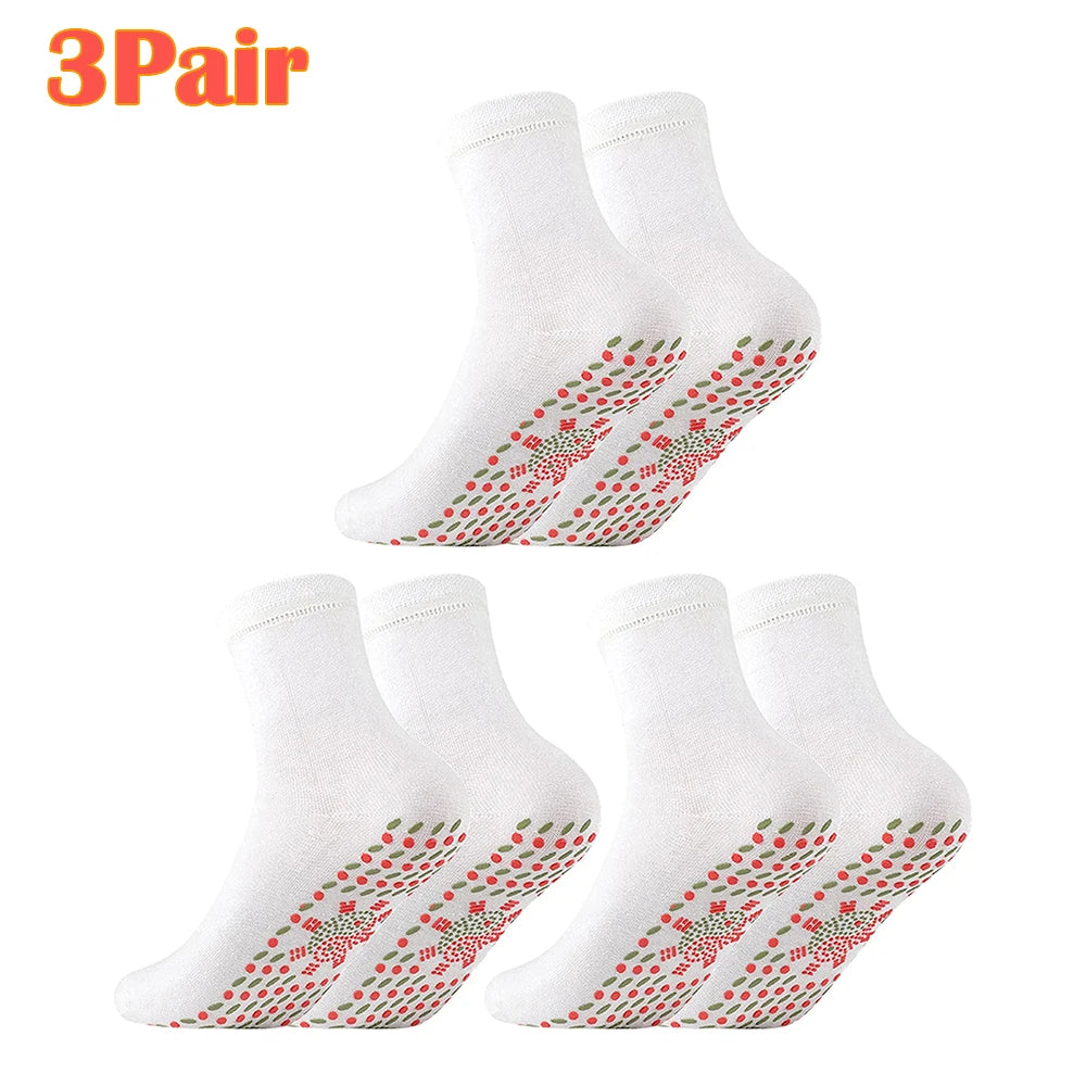 Hebei Guangdong Tourmaline Magnetic Self Heating Socks