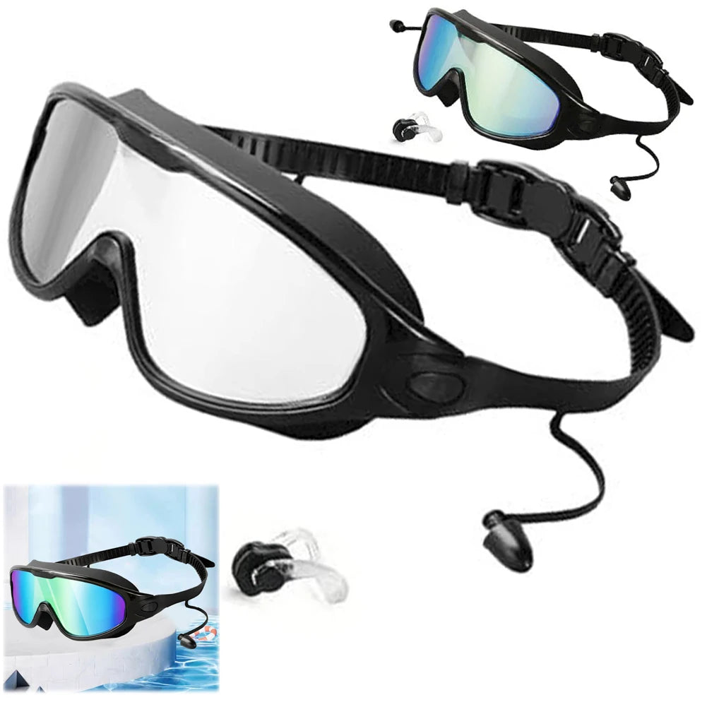 ShunmaiiHD Anti Fog UV Protection High Definition Swimming Goggles Silicone
