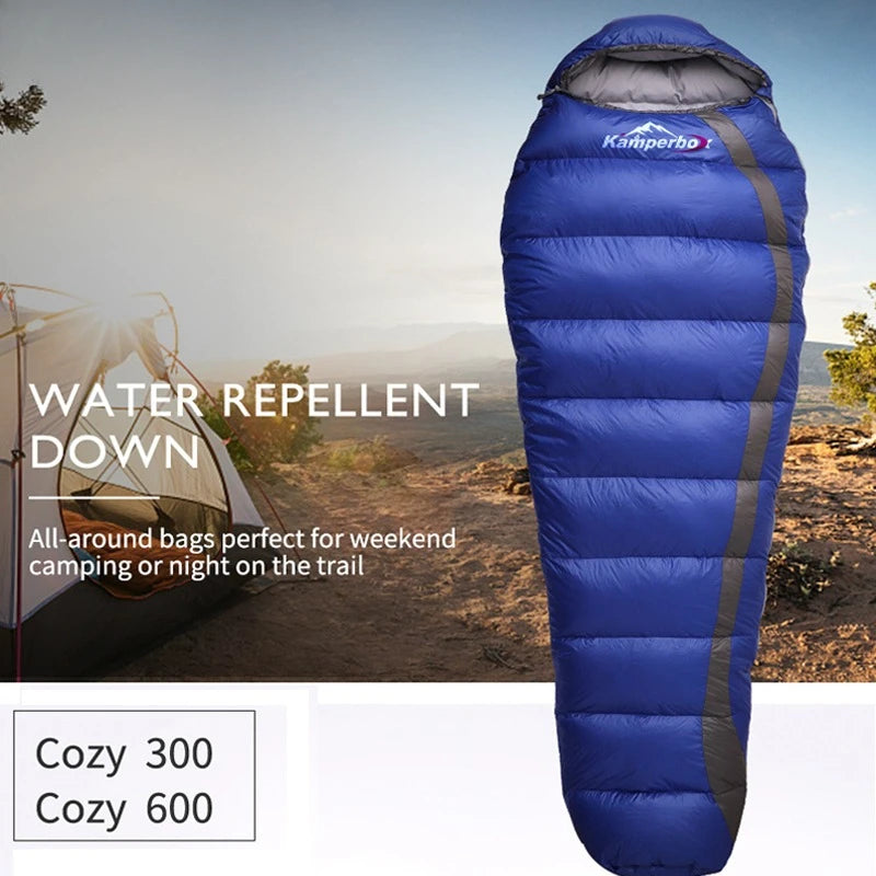 Sleeping Bag Winter Low-Temperature Down Sleeping Bag Camping Equipment Lightweight Sleeping Bag