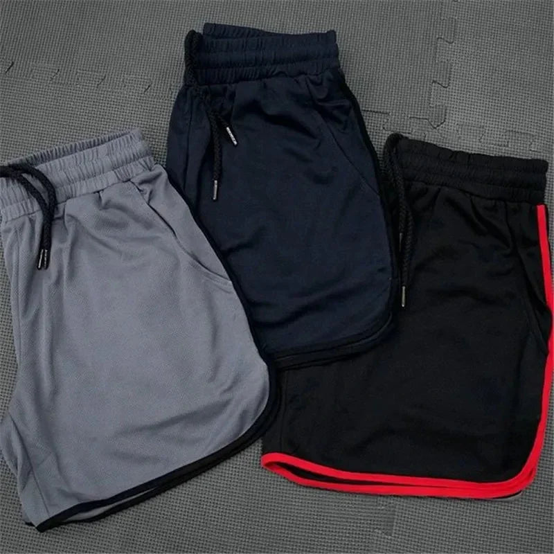 2025 NEW Summer Running Shorts Men Sports Jogging Fitness Shorts Quick Dry Mens Gym Men Shorts mesh gyms Shorts Men's sweatpants