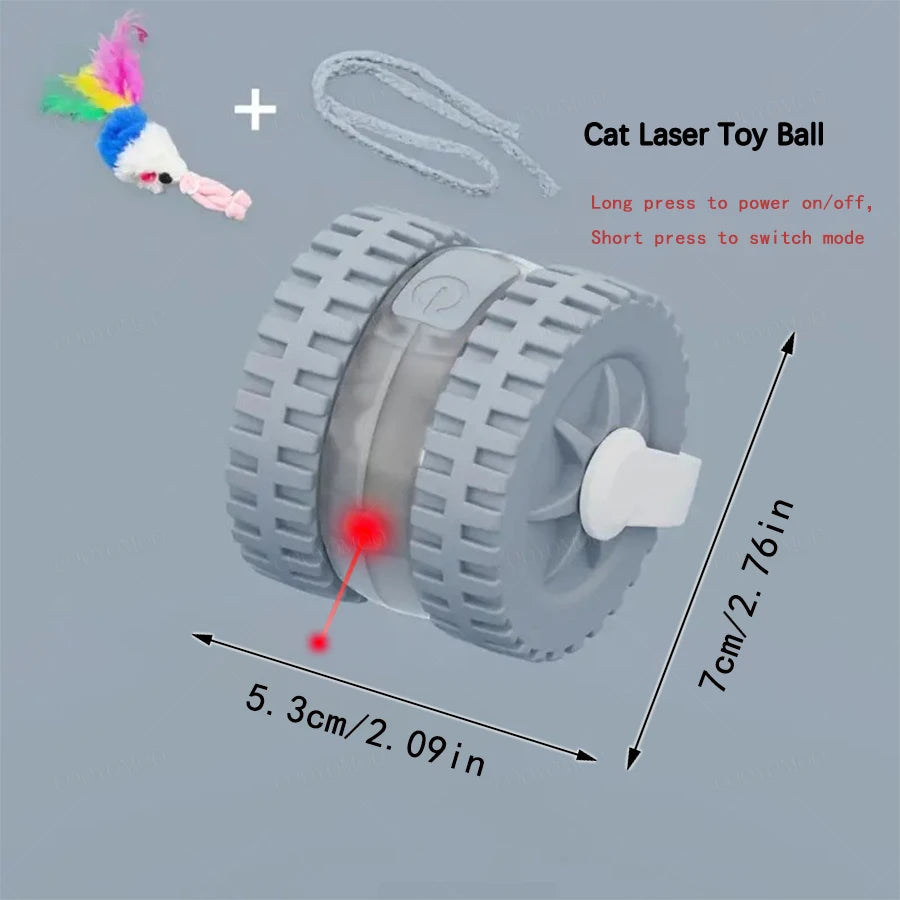 Intelligent USB Dog Toy Ball Automatic Bouncing Interactive