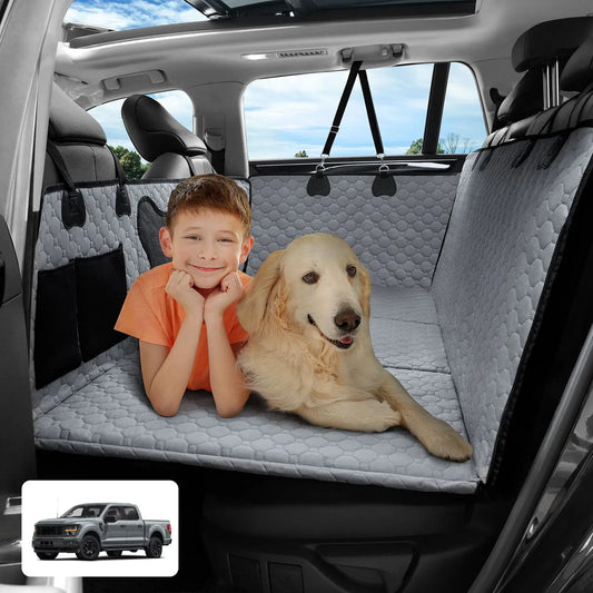 Travel Pad For Dogs Car Seat Cover Scratch Resistant Pet Car Pad For Rear Seats Seat Protector