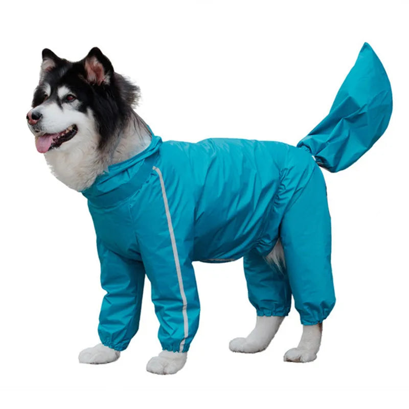 Glorious Kek Dog Raincoat Hooded Waterproof Jacket