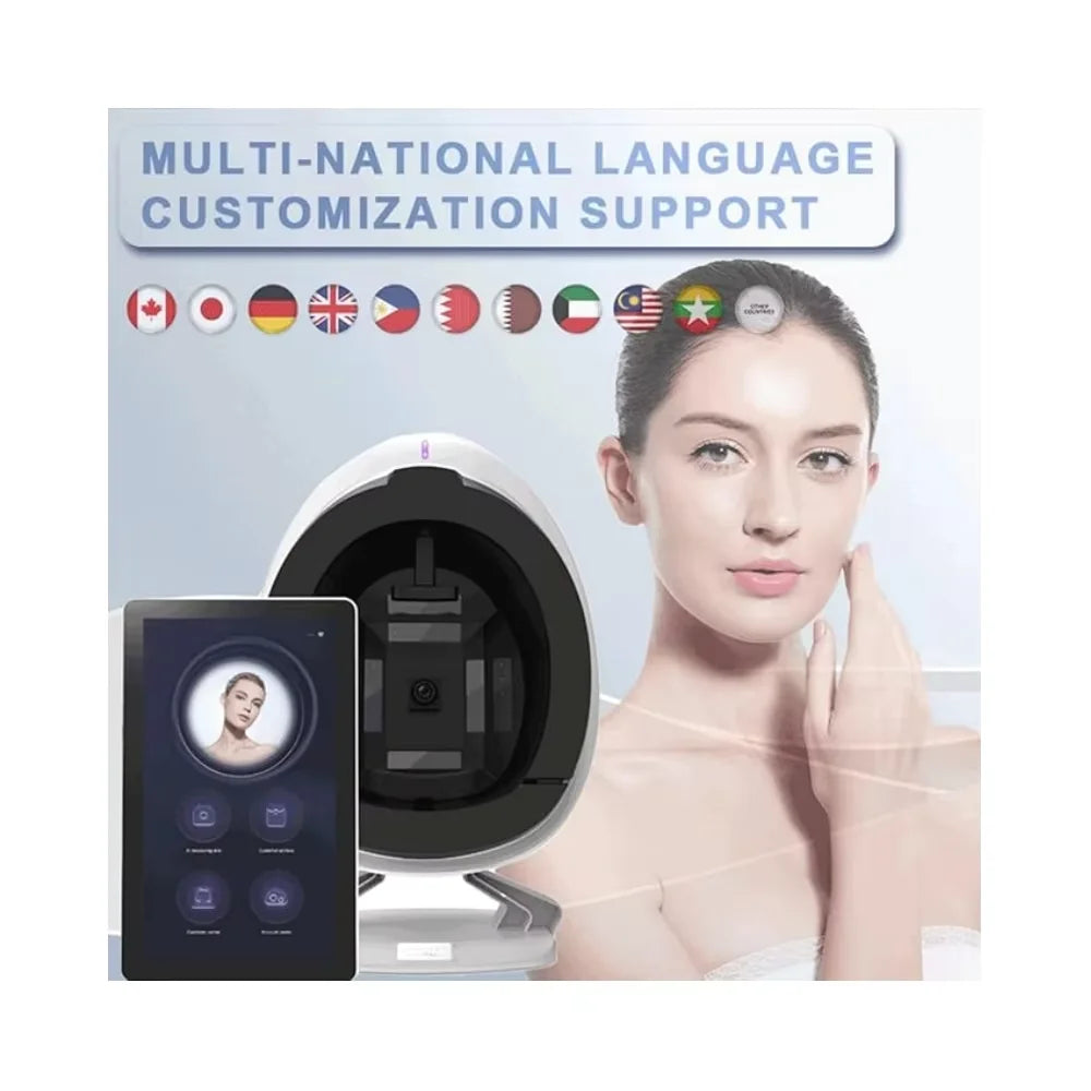 Emszero AISIA Q1 3D AI Facial Skin Analyzer 8 Spectrum