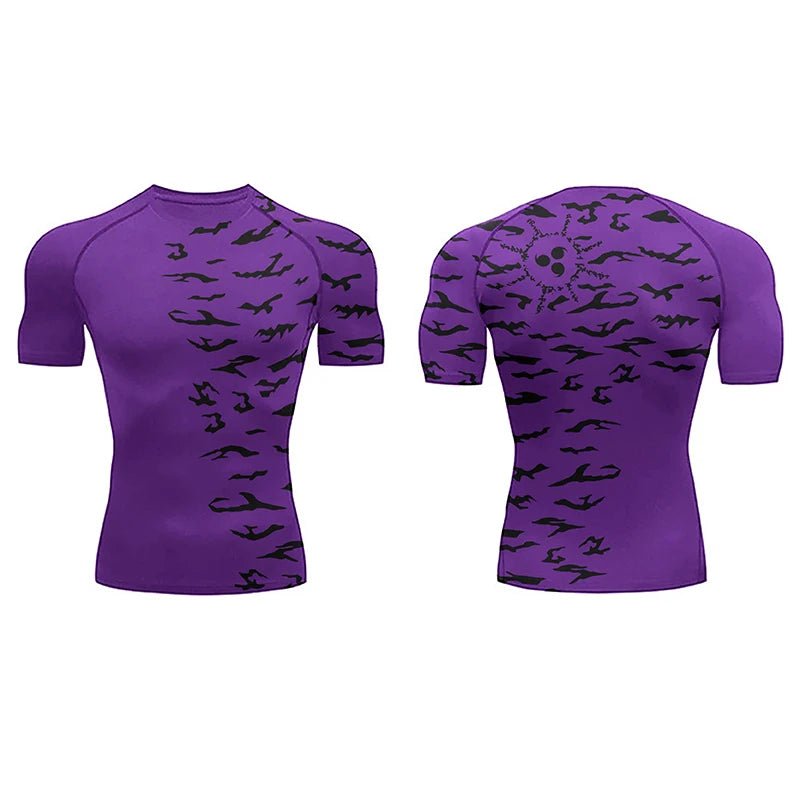 CN Sichuan Fujian 3D Print Compression Shirts For Men
