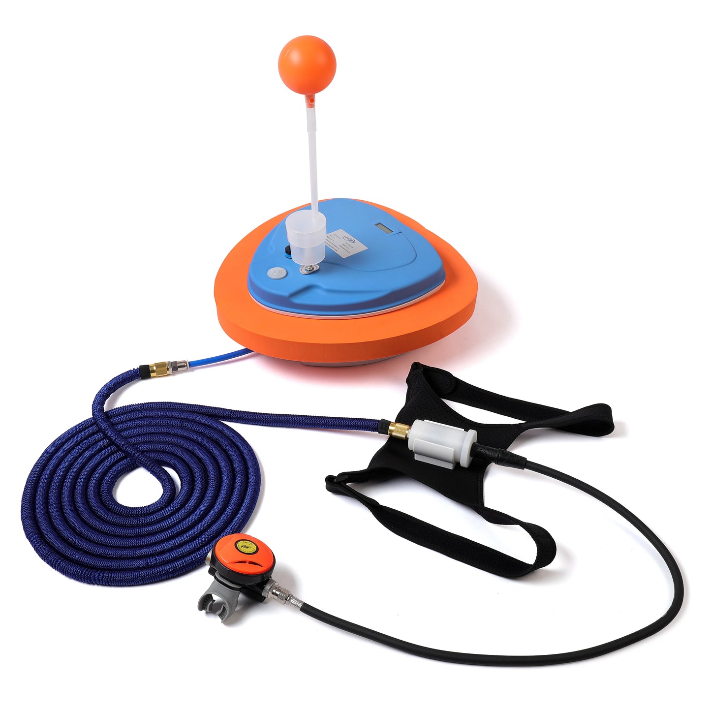 TUDIVING Scuba Diving Ventilator Portable Waterproof Rechargeable Regulator Gear