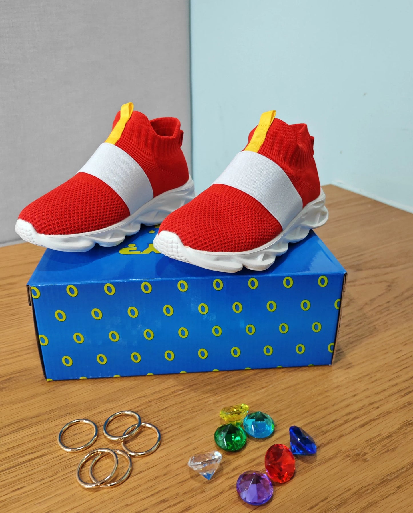 Sonic Kids Running Shoes Unisex Lightweight Henan Brand