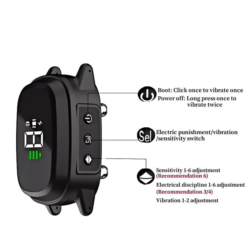 YHLC Anti Barking Dog Collar Rechargeable Smart Training