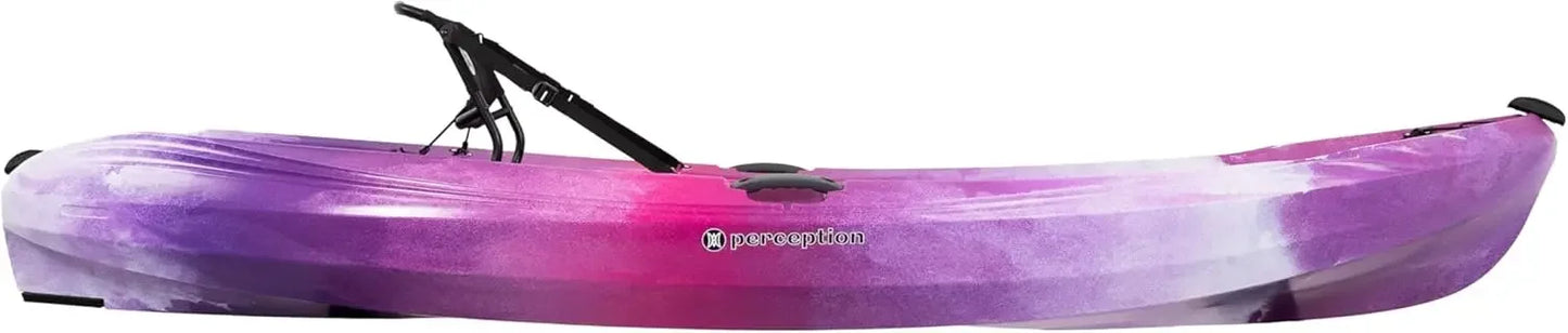 XMSJ Tribe 9.5 Sit On Top Kayak Recreational Polyethylene Mystic Color With Adjustable Framed Seat