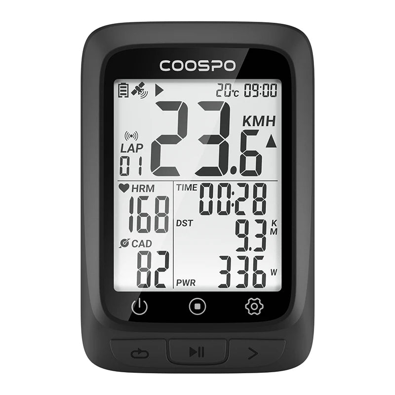 COOSPO BC107 Bike Computer GPS Wireless Odometer Speedometer