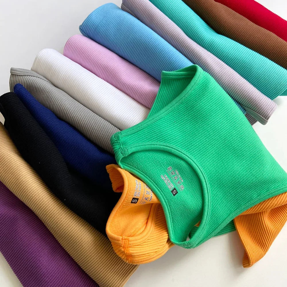 Women Yoga Vest Great Elasticity Gym Sports Crop Tops Fitness Workout Shirts Streetwear Tank Tops Wholesale