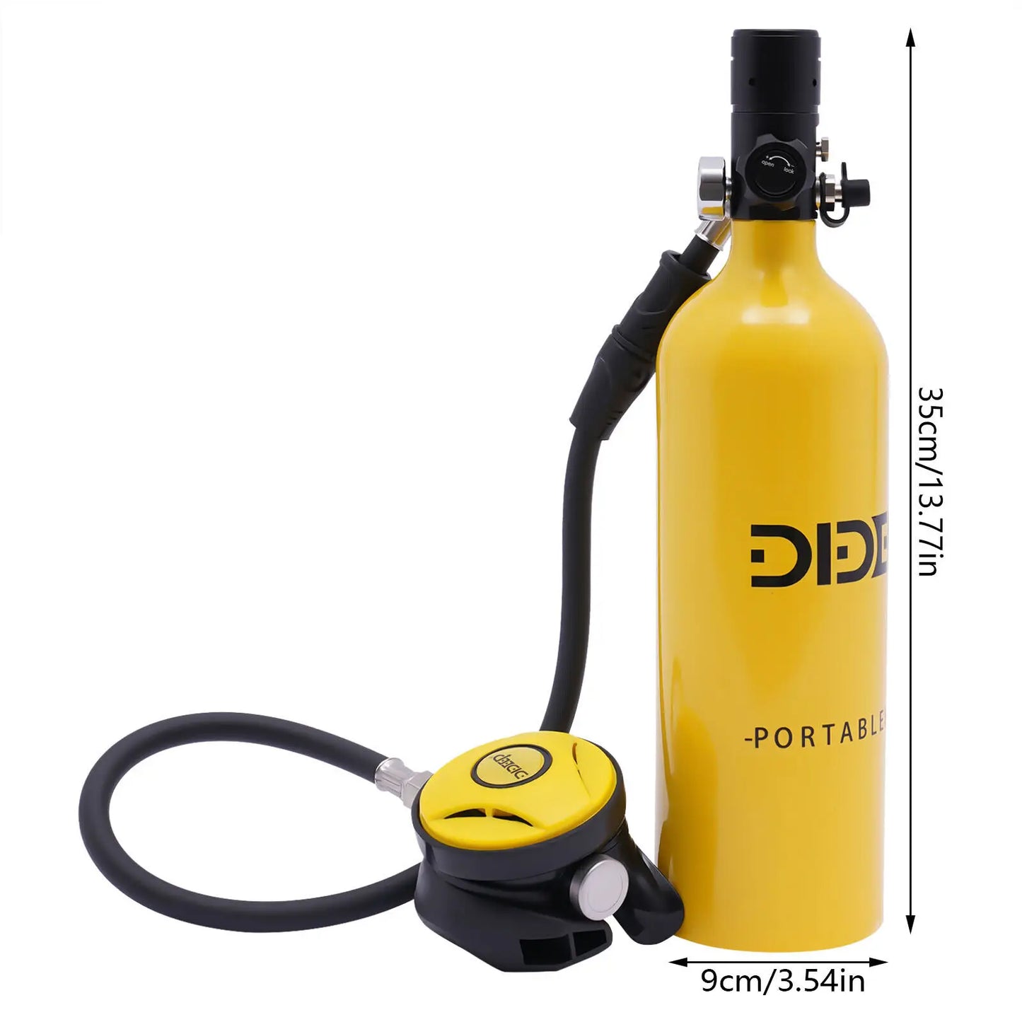 Hign-concerned Reusable Mini Scuba Tank for 15-20 Minutes Breathing