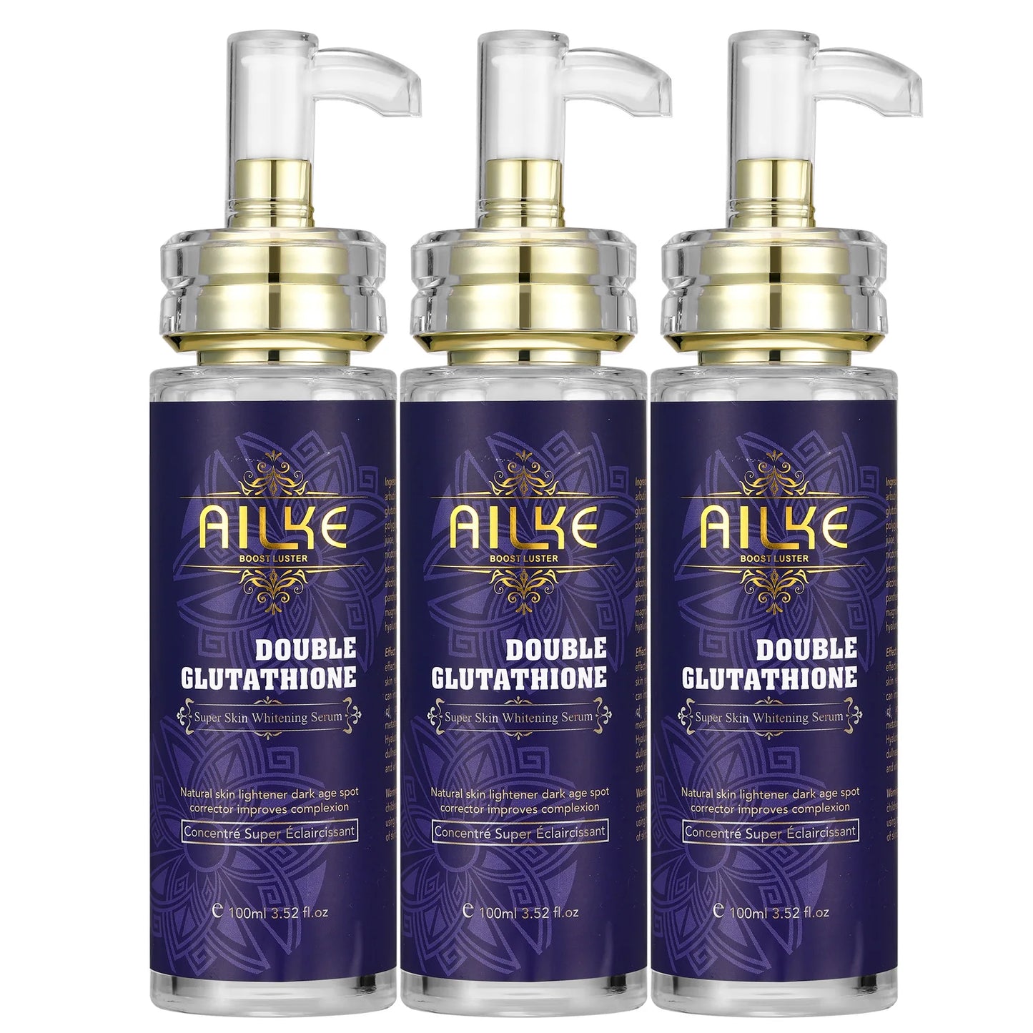 AILKE Glutathione Whitening Range For Radiant Bright Skin