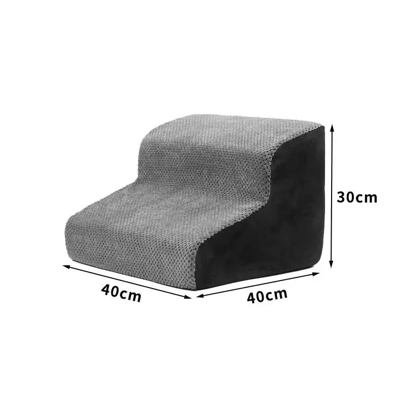 Choice Curved Dog Stairs Ramp for High Beds Non Slip