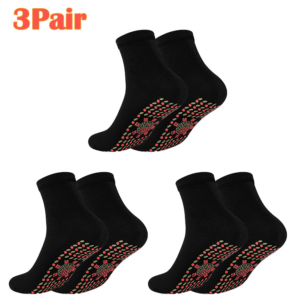 Hebei Guangdong Tourmaline Magnetic Self Heating Socks
