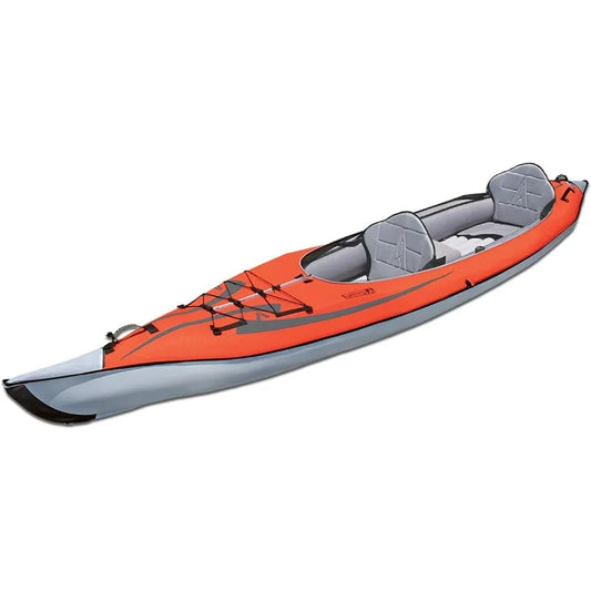 Advanced Elements AE1007R AdvancedFrame Convertible Inflatable Kayak 15 Foot Red