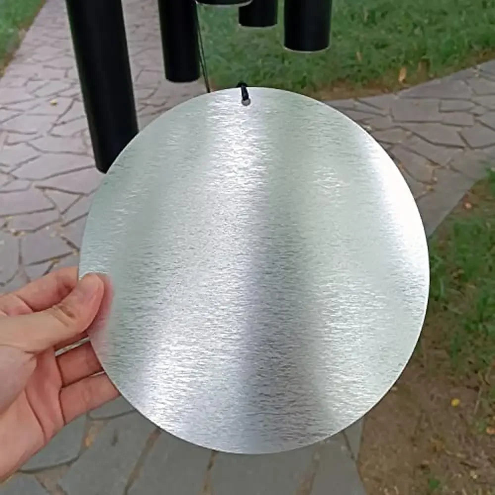 Deep Tone 66 Inch Outdoor Wind Chimes Relaxing Melody with 6 Tuned Tubes Memorial Sympathy Gifts Aluminum Construction Garden