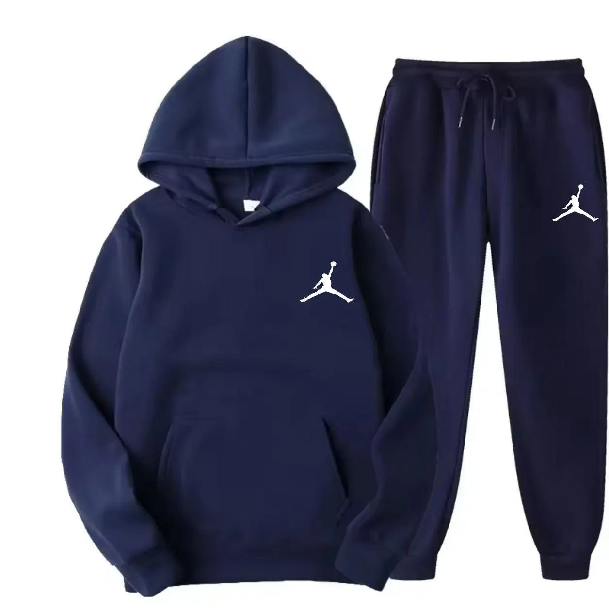 CN Jiangxi Casual Hoodie Set for Men and Women Two Piece