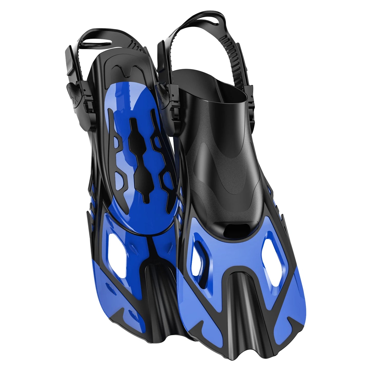 Choice Snorkel Fins Open Heel Adjustable Silicone Swimming Flippers