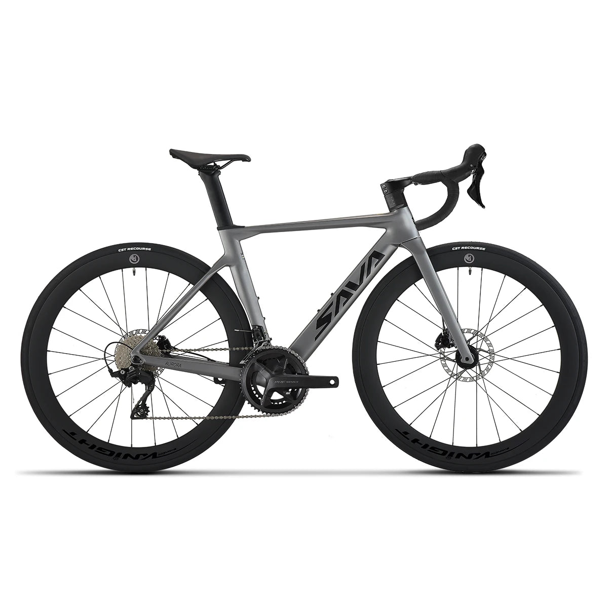 SAVA A7L Pro Carbon Fiber Road Bike, 700C Adult Racing Model, Equipped with Shimano 105 R7120 Groupset, 24-Speed Hydraulic Brake