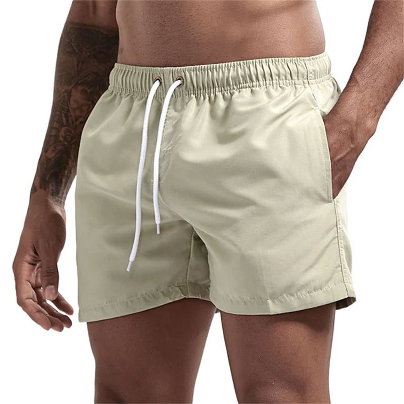 HooThreads Mens Swim Trunks With Pockets Mesh Liner